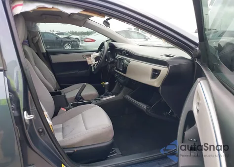 2016 Toyota Corolla Le from USA, damaged, VIN 5YFBURHE6GP478571